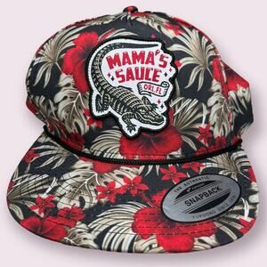 Mama's Sauce Tropical Snapback Cap